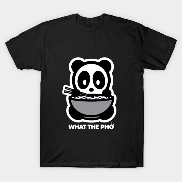 What The Pho Panda T-Shirt by Bambu